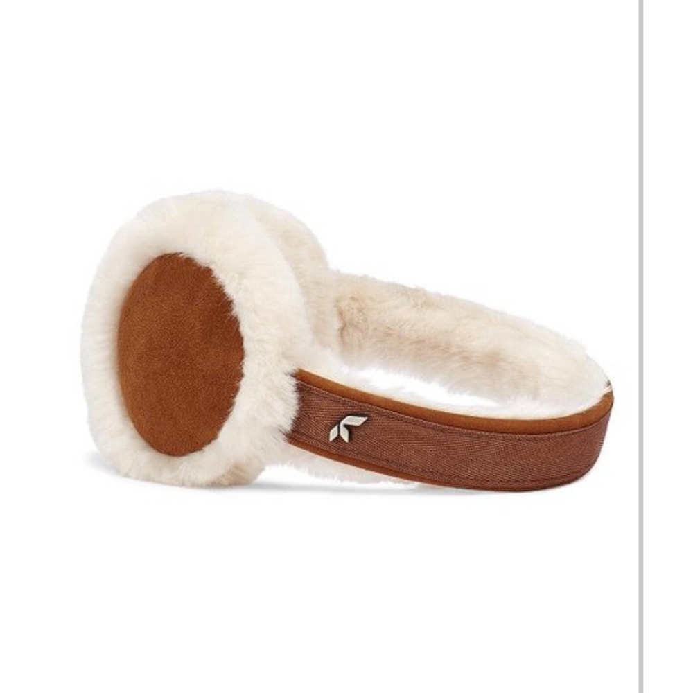 Koolaburra brown Shearling & Suede Earmu